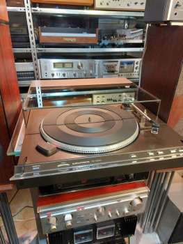 Preview: GRUNDIG PS 5600 Frontlader Plattenspieler Rarität der 80ger Jahre